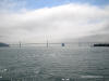 Bay Bridge - the fog thinned